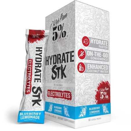 5% Nutrition Hydrate Legendary Series Stick Packs, 10 x 9g