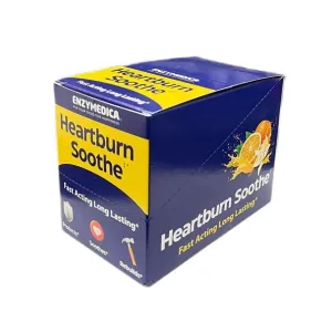 Enzymedica Heartburn Soothe, Vanilla Orange - 6 x 60 ml.