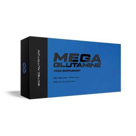 SciTec Mega Glutamine - 2800 mg L-glutamino - 120 kaps