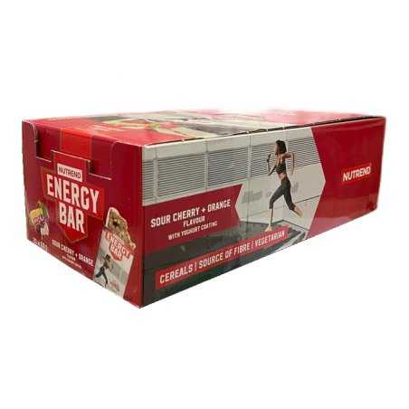 Nutrend + Energinis sportinis batonėlis su avižomis, 20 x 60g