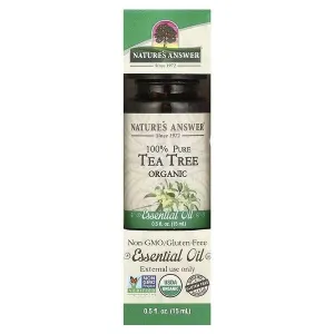 Nature's Answer 100% Pure Tea Tree Essential Oil - 15 ml.