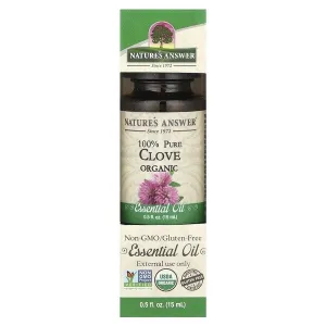Nature's Answer 100% Pure Clove Essential Oil - 15 ml.