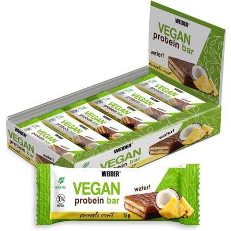 Weider Vegan Protein Bar, 12 x 35g