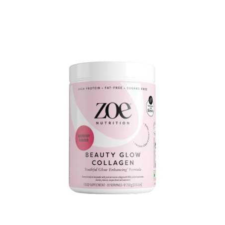 ZOE Nutrition Beauty Glow Collagen, Raspberry - 250 grams