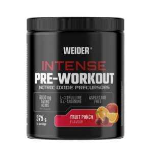 Weider Intense Pre-Workout, Fruit Punch - 375 grams