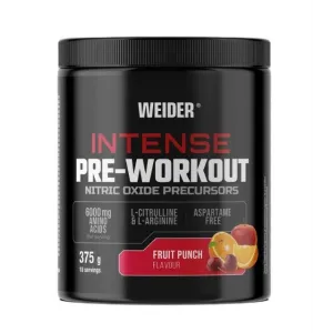 Weider Intense Pre-Workout, Fruit Punch - 375 grams