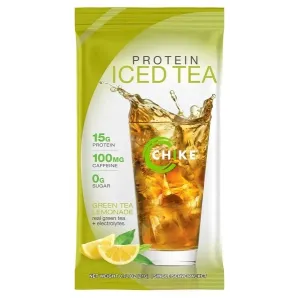 Chike Nutrition Protein Iced Tea, Green Tea Lemonade - 21 grams