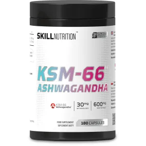 Skill Nutrition KSM-66 Ashwagandha, 90-180 vegan caps