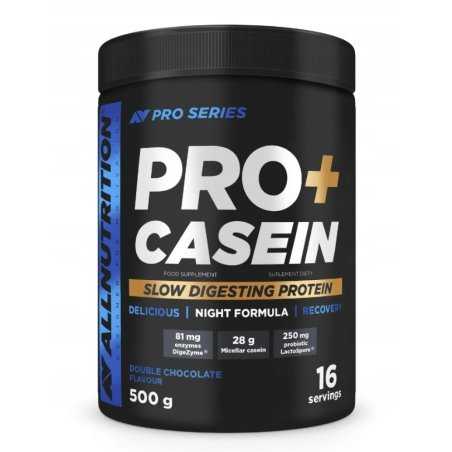 Allnutrition Pro+ Casein, 500 grams - kazeinas su probiotikais
