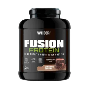 Weider Fusion Protein, Chocolate Brownie - 1200 grams