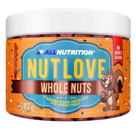 Allnutrition Nutlove Whole Nuts, Almonds in with, 300 grams