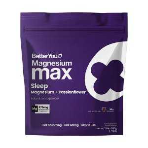 BetterYou Magnesium Max Sleep, Natural Cocoa - 160 grams
