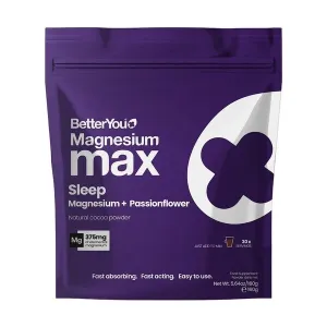 BetterYou Magnesium Max Sleep, Natural Cocoa - 160 grams