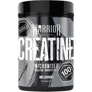 Warrior Creatine, Unflavoured, 300-500 grams