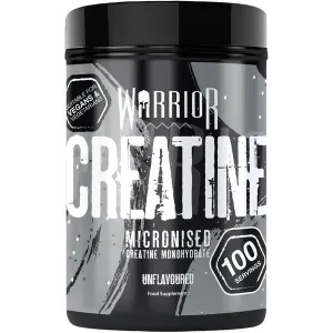 Warrior Creatine, Unflavoured, 300-500 grams