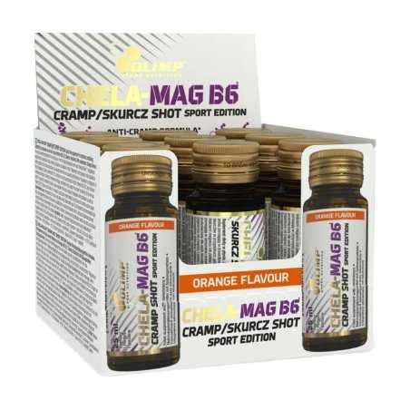 Olimp Nutrition Chela Mag B6 Cramp Shot, 9 x 25 ml