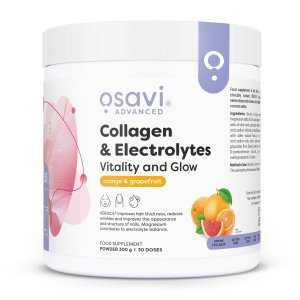 OSAVI Collagen Electrolytes Vitality & Glow – kolagenas +