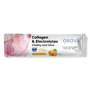 OSAVI Collagen Electrolytes Vitality & Glow – Orange &