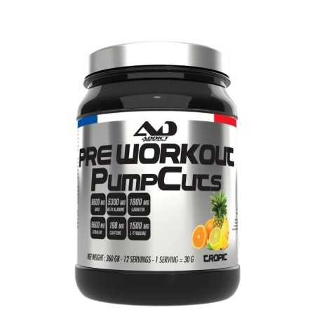 Addict Sport Nutrition Pre Workout Pump Cuts, 360 grams