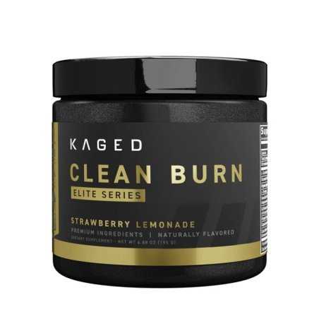 Kaged Muscle Clean Burn Powder - Elite Series, Strawberry