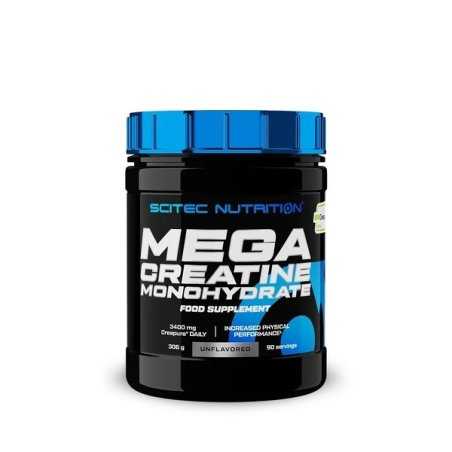 SciTec Mega Creatine Monohydrate (Creapure) - 306 grams