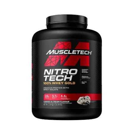 MuscleTech Baltymų Išrūgos Nitro Tech 100% Whey Gold 2.27kg