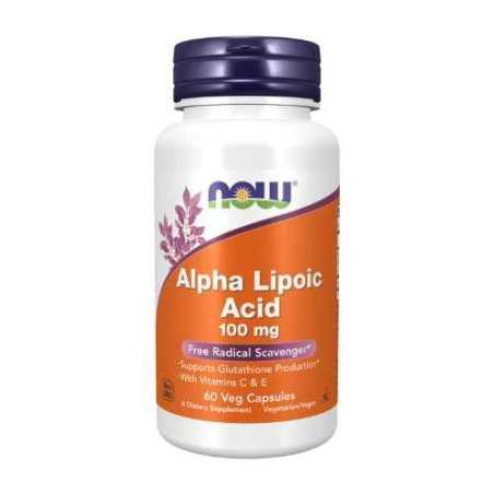 NOW Alpha Lipoic Acid 100mg 60 Veg. 