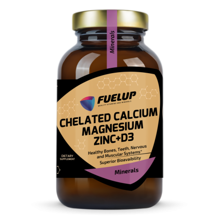 FUELUP Kalcis Magnis Cinkas + Vitaminas D3 – 90 tab