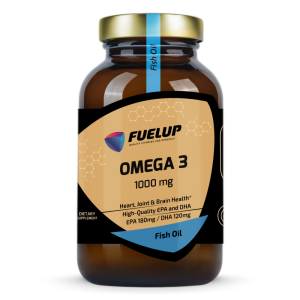 Omega 3 (TG) 1000 mg – žuvų taukai su EPA + DHA | FUELUP