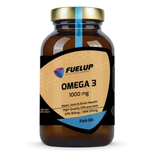 Omega 3 (TG) 1000 mg – žuvų taukai su EPA + DHA | FUELUP