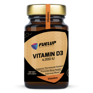 Vitaminas D3 4000 TV (100 µg) 120 kaps. | FUELUP| ProteinasTau.LT