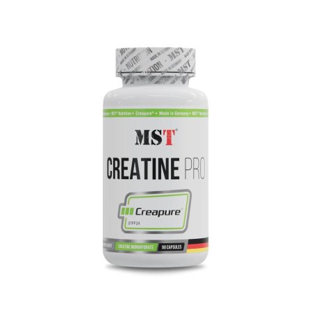Creapure® kreatinas kapsulėmis 90 vnt | MST Creatine PRO
