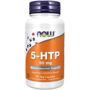 NOW 5-HTP 50mg 90 veg. caps.