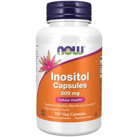 NOW Inositol 500mg 100 kaps.