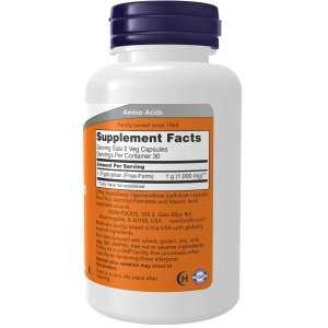 NOW L-Tryptophan 500mg 60 veg, kaps.