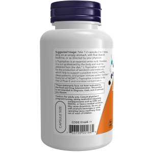 NOW L-Tryptophan 500mg 60 veg, kaps.
