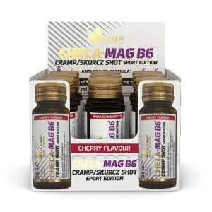 Olimp Chela-Mag B6 cramp Shot 9 x 25 ml skonis - Apelsinų