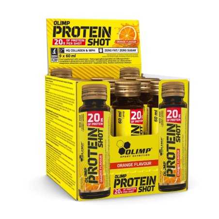 Olimp Protein Shot 9 x 60ml skonis - Apelsinų