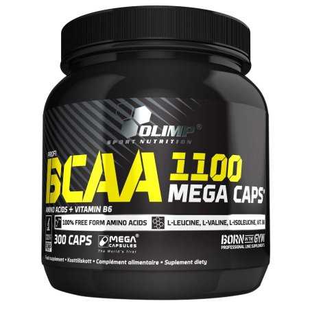 Olimp Nutrition BCAA 300 caps, 1100 Mega Caps
