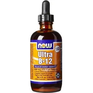 NOW Foods Vitamin B-12 Ultra, Liquid - 118 ml.