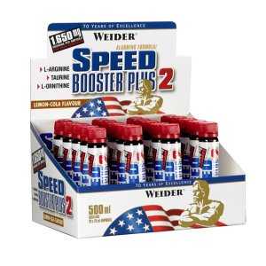 Weider Speed Booster Plus 2, Lemon-Cola - 20 x 25 ml.