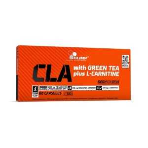 Olimp Nutrition CLA with Green Tea plus L-Carnitine - 60 caps