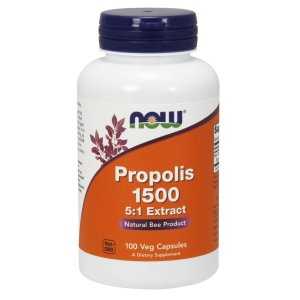 NOW Foods Propolis 5:1 Extract, 1500mg - 100 vcaps