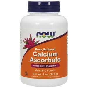 NOW Foods Calcium Ascorbate, Pure Buffered Powder - 227 grams