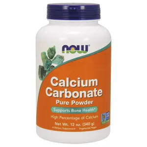 NOW Foods Calcium Carbonate, Pure Powder - 340 grams
