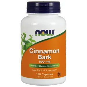 NOW Foods Cinnamon Bark, 600mg - 120 caps