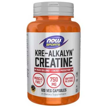 NOW Foods Kre Alkalyn Creatine, 120-240 vcaps
