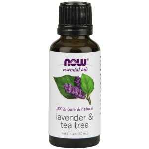 NOW Foods Essential Oil, Lavender & Tea Tree Oil - 30 ml.