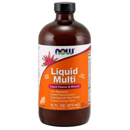 NOW Foods Liquid Multi, 473 ml
