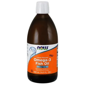 NOW Foods Omega 3 Fish Oil Liquid, 500 ml